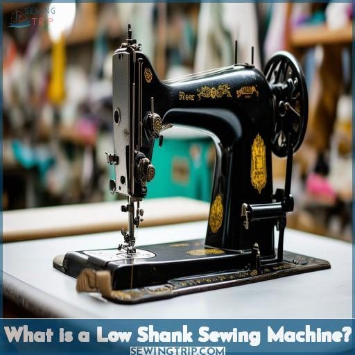 What is a Low Shank Sewing Machine