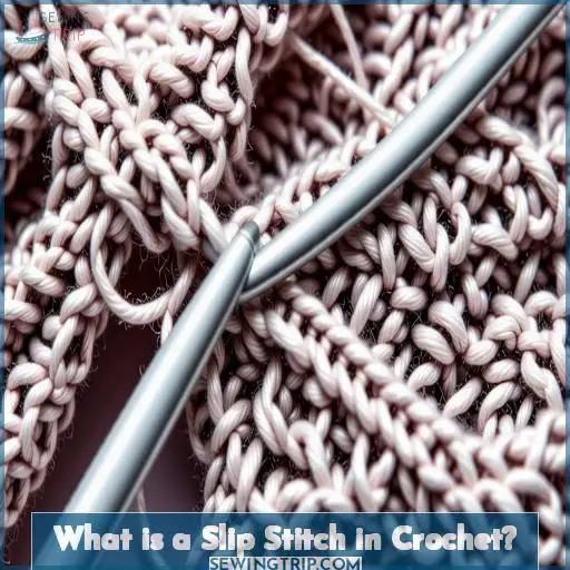 What is a Slip Stitch in Crochet