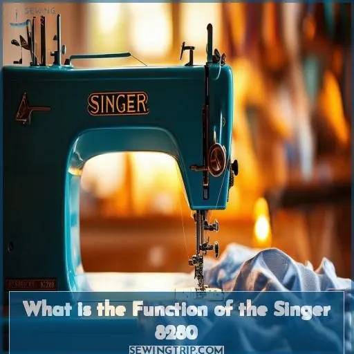 What is the Function of the Singer 8280