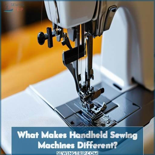 What Makes Handheld Sewing Machines Different
