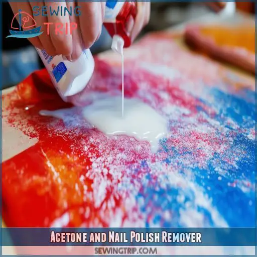 Acetone and Nail Polish Remover