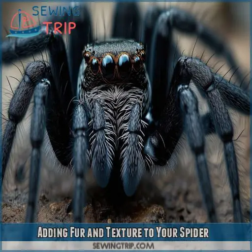 Adding Fur and Texture to Your Spider