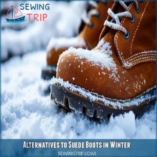 Alternatives to Suede Boots in Winter