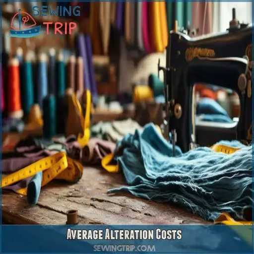 Average Alteration Costs