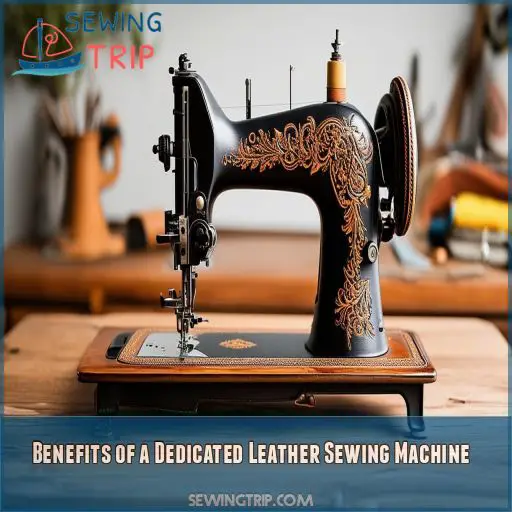 Benefits of a Dedicated Leather Sewing Machine