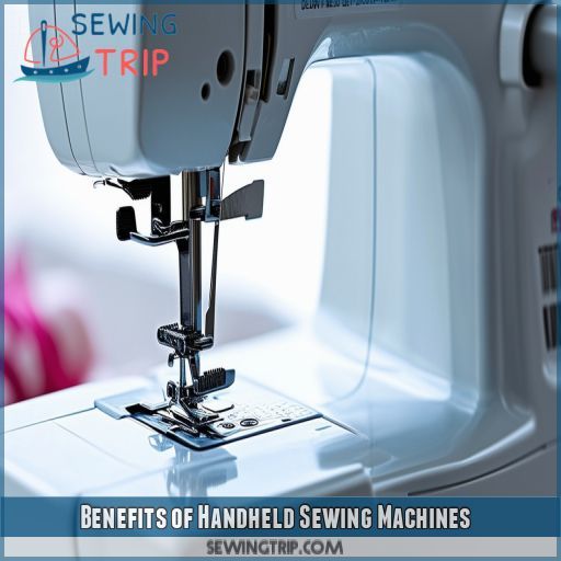 Benefits of Handheld Sewing Machines