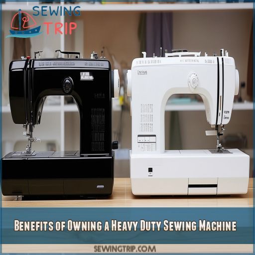 Benefits of Owning a Heavy Duty Sewing Machine