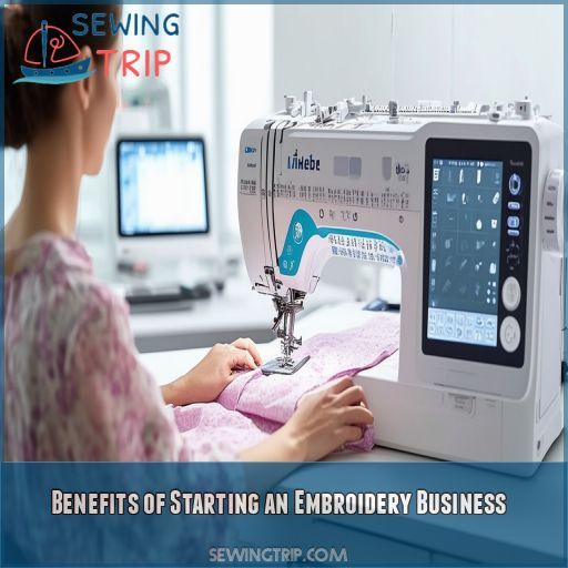 Benefits of Starting an Embroidery Business