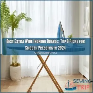 best extra wide ironing board