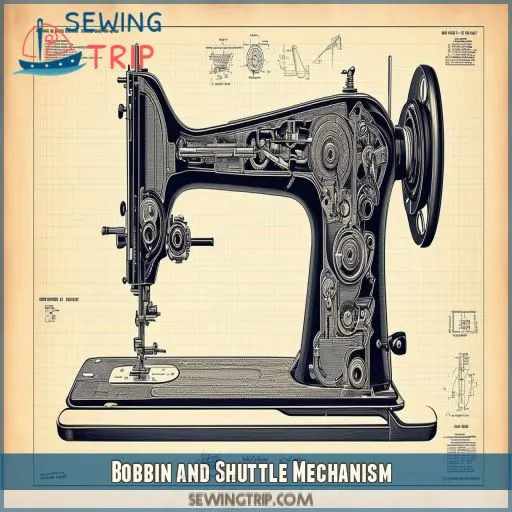 Bobbin and Shuttle Mechanism