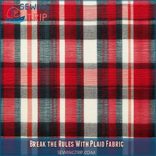Break the Rules With Plaid Fabric