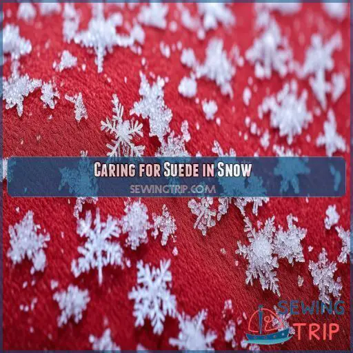 Caring for Suede in Snow Caring for Suede in Snow