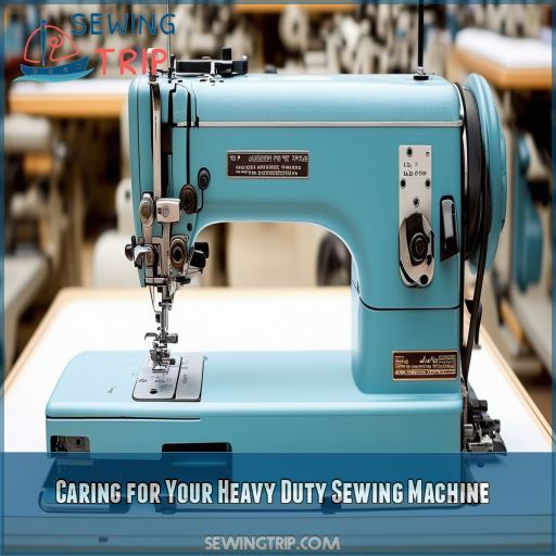 Caring for Your Heavy Duty Sewing Machine