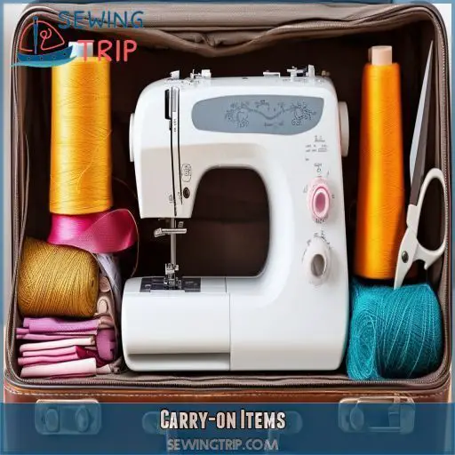 Carry-on Items Carry-on Items