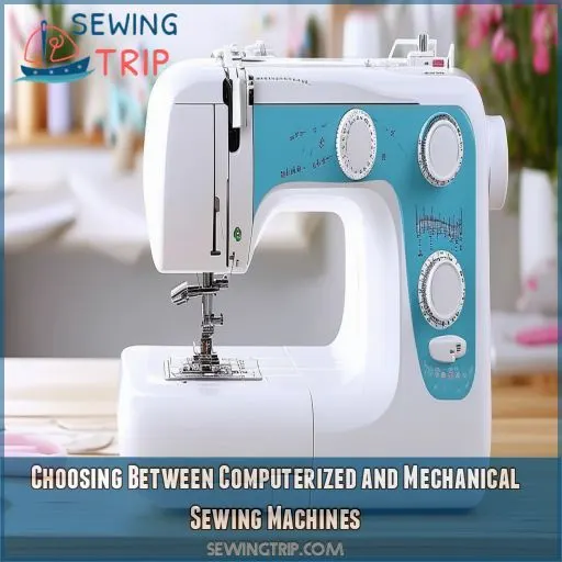 Choosing Between Computerized and Mechanical Sewing Machines