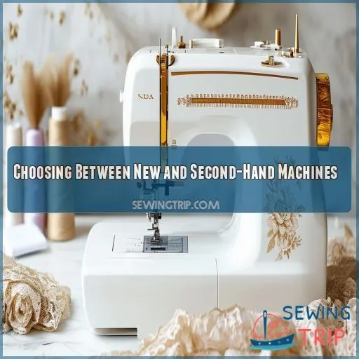 Choosing Between New and Second-Hand Machines