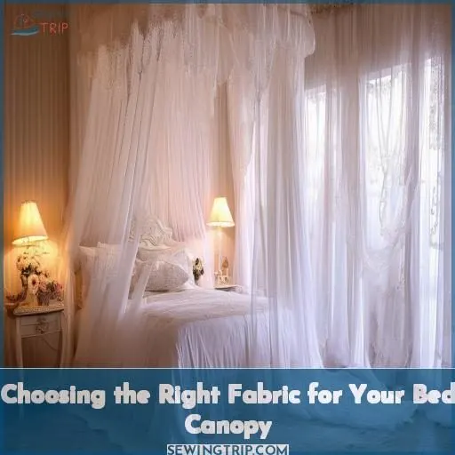 Choosing the Right Fabric for Your Bed Canopy