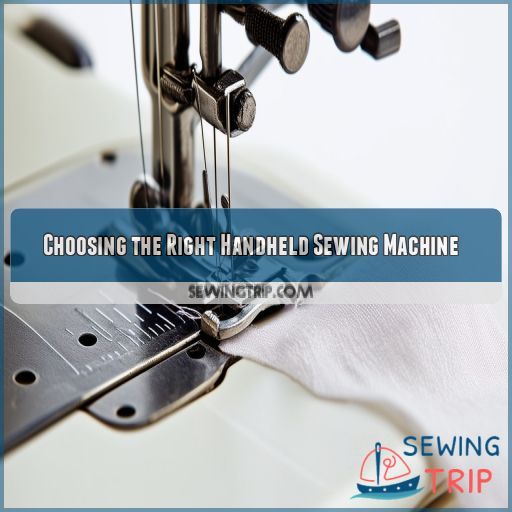 Choosing the Right Handheld Sewing Machine