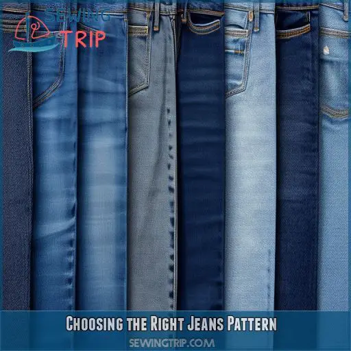 Choosing the Right Jeans Pattern