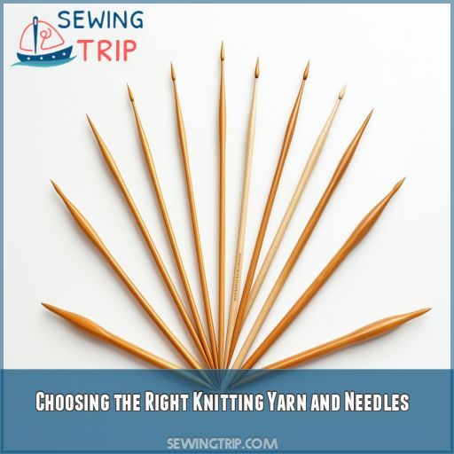 Choosing the Right Knitting Yarn and Needles