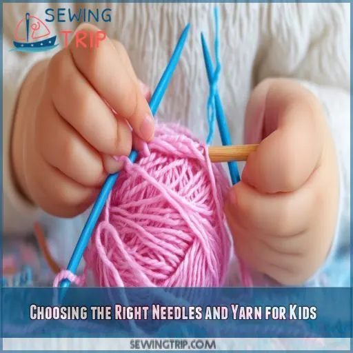 Choosing the Right Needles and Yarn for Kids