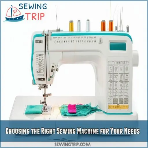 Choosing the Right Sewing Machine for Your Needs