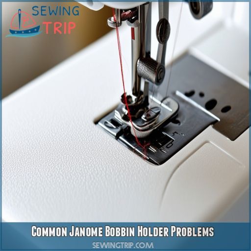Common Janome Bobbin Holder Problems