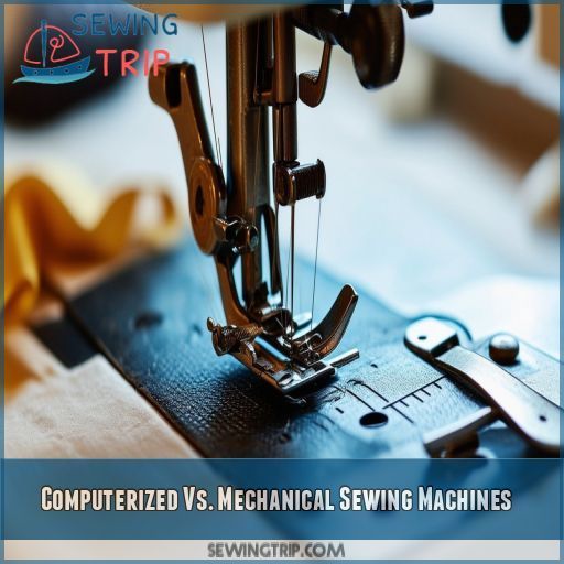 Computerized Vs. Mechanical Sewing Machines
