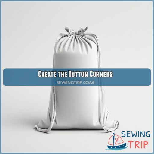 Create the Bottom Corners