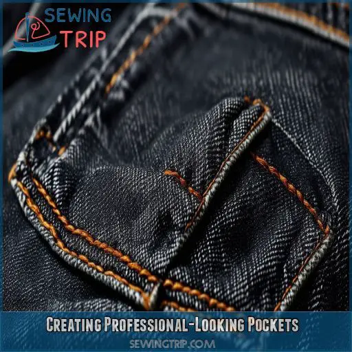 Creating Professional-Looking Pockets
