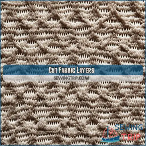 Cut Fabric Layers