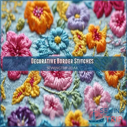 Decorative Border Stitches