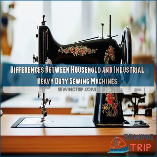 Differences Between Household and Industrial Heavy Duty Sewing Machines