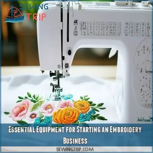 Essential Equipment for Starting an Embroidery Business
