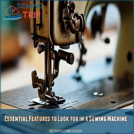 Essential Features to Look for in a Sewing Machine