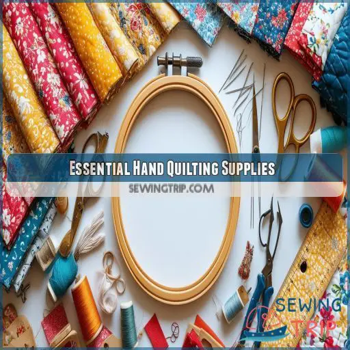 Essential Hand Quilting Supplies