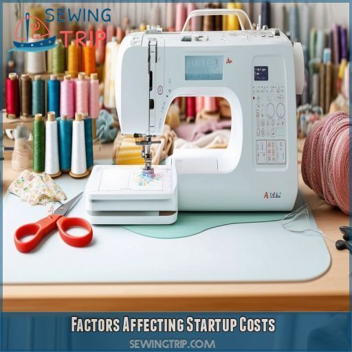 Factors Affecting Startup Costs Factors Affecting Startup Costs