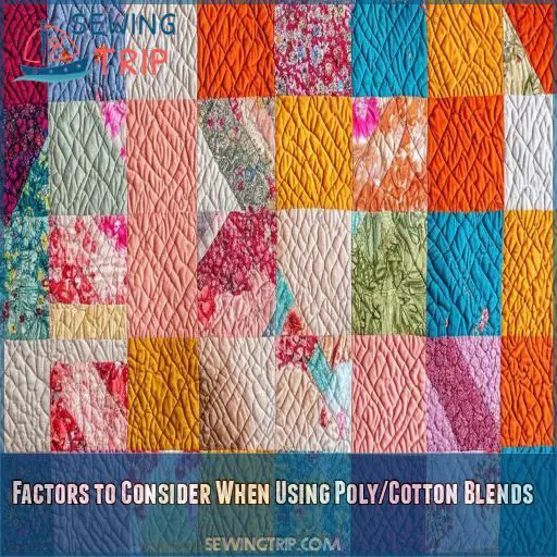 Factors to Consider When Using Poly/Cotton Blends