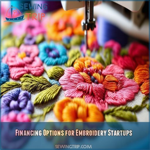 Financing Options for Embroidery Startups Financing Options for Embroidery Startups
