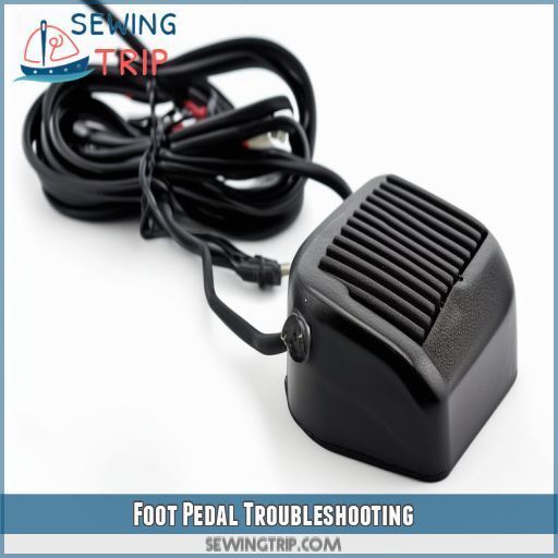 Foot Pedal Troubleshooting Foot Pedal Troubleshooting
