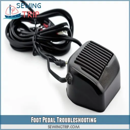 Foot Pedal Troubleshooting