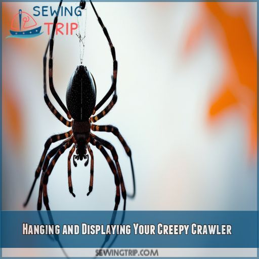 Hanging and Displaying Your Creepy Crawler