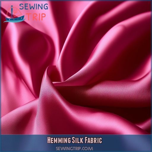 Hemming Silk Fabric