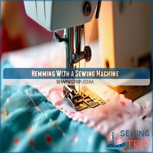 Hemming With a Sewing Machine