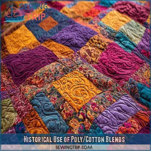 Historical Use of Poly/Cotton Blends