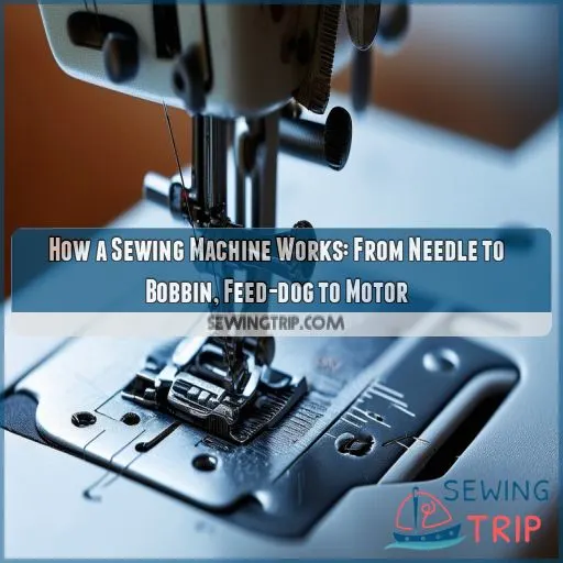 how a sewing machine works