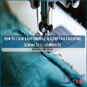 how do i sew a buttonhole