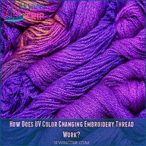 How Does UV Color Changing Embroidery Thread Work