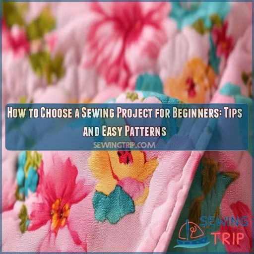how to choose a sewing project for beginners