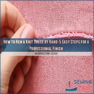 how to hem a knit dress by hand